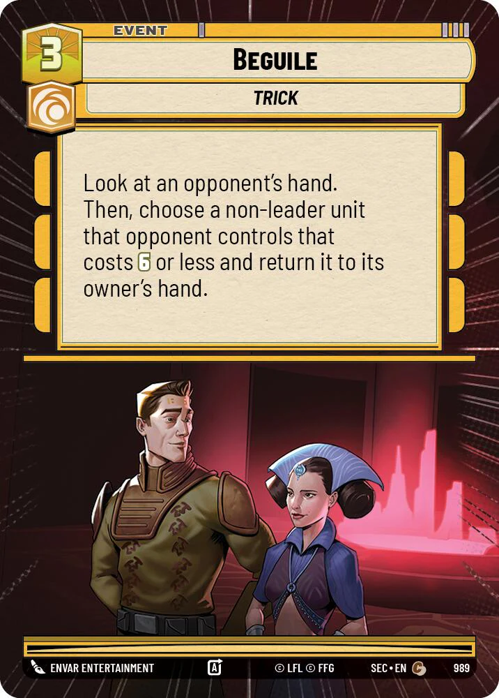 Beguile (989) (Hyperspace Foil) (989) [Secrets of Power]