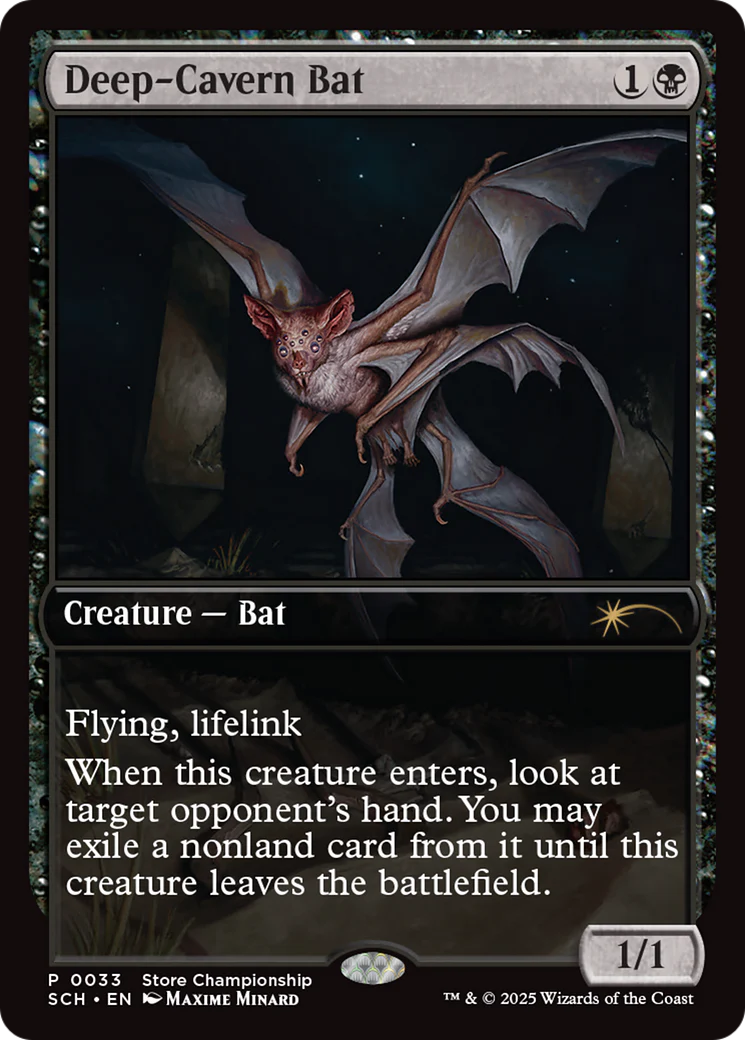 Deep-Cavern Bat [Store Championships 2025]