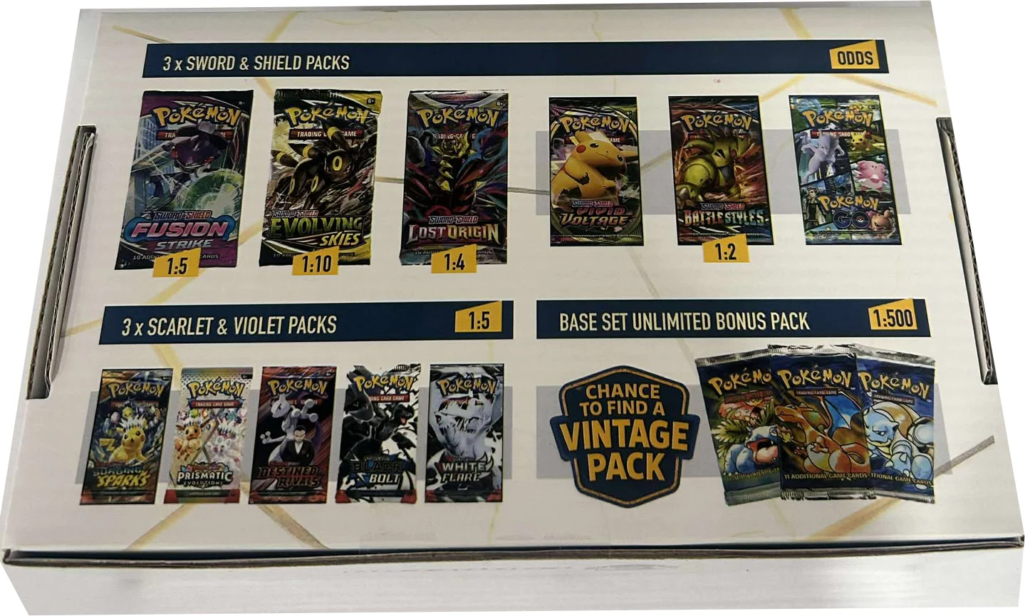 Eras Collide - Pokemon Mystery Box - 6 Packs - Image 2