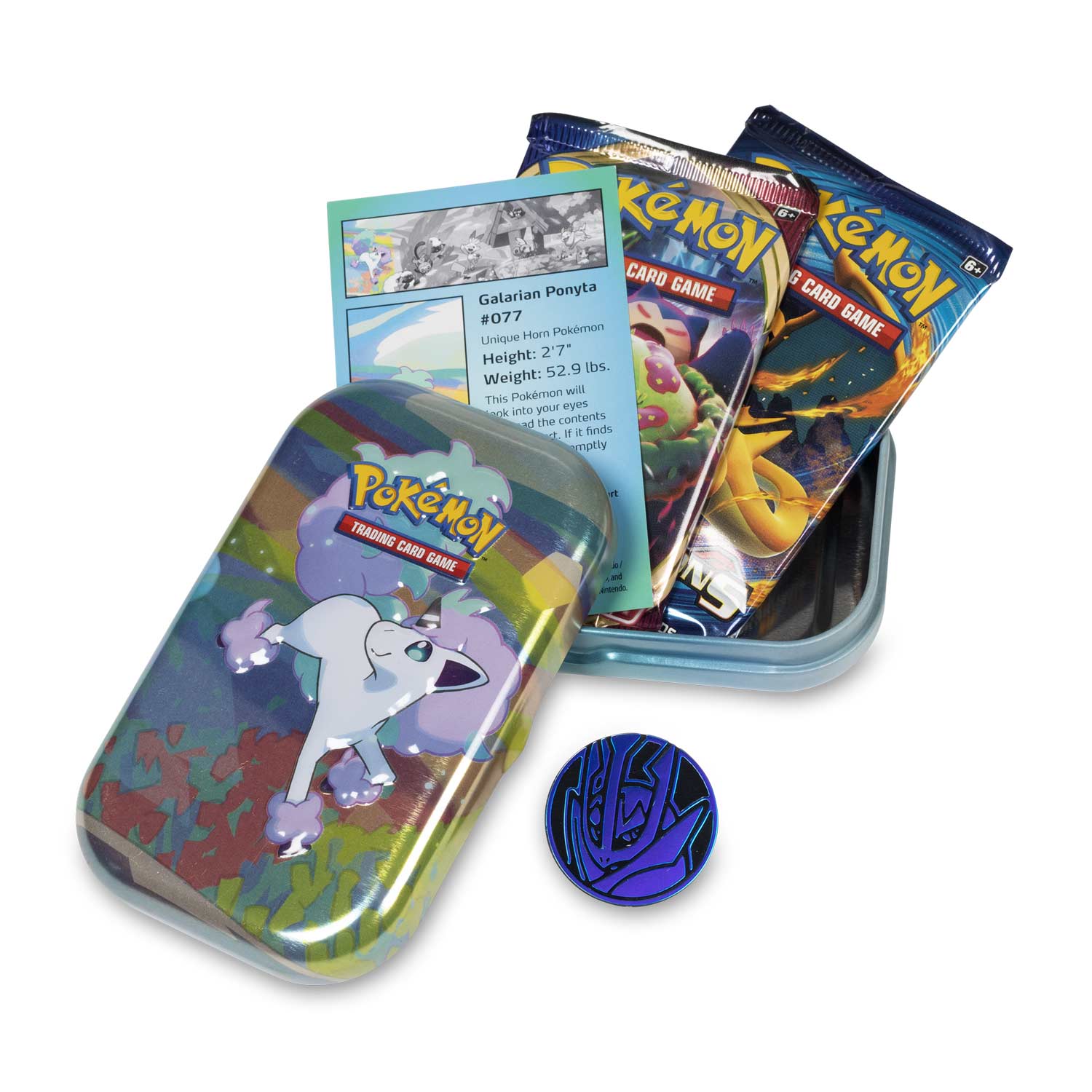 Galar Pals - Mini Collector's Tin (Galarian Ponyta) - Image 3