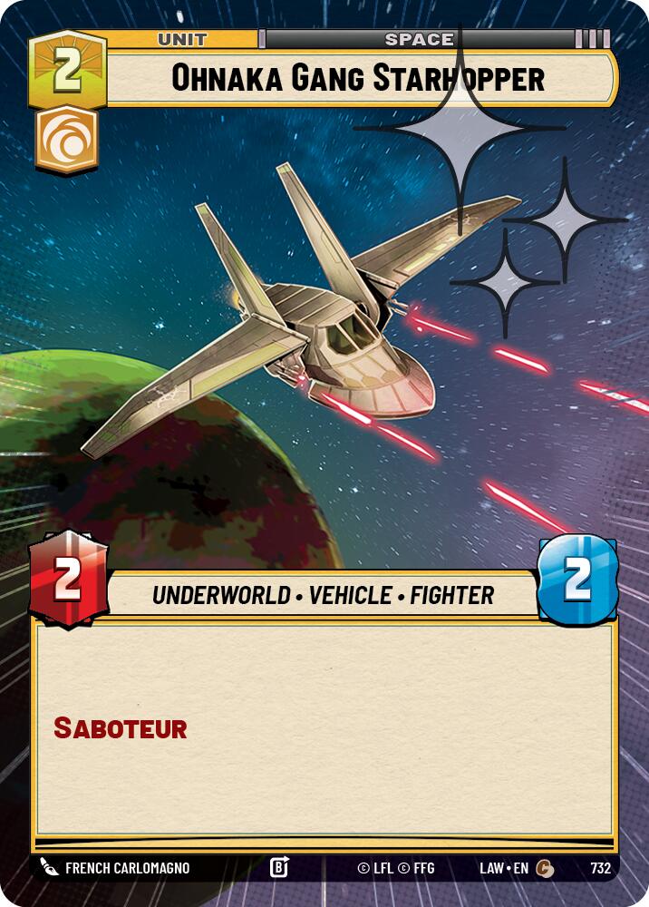 Ohnaka Gang Starhopper (494) (Hyperspace Foil) (494) [A Lawless Time]