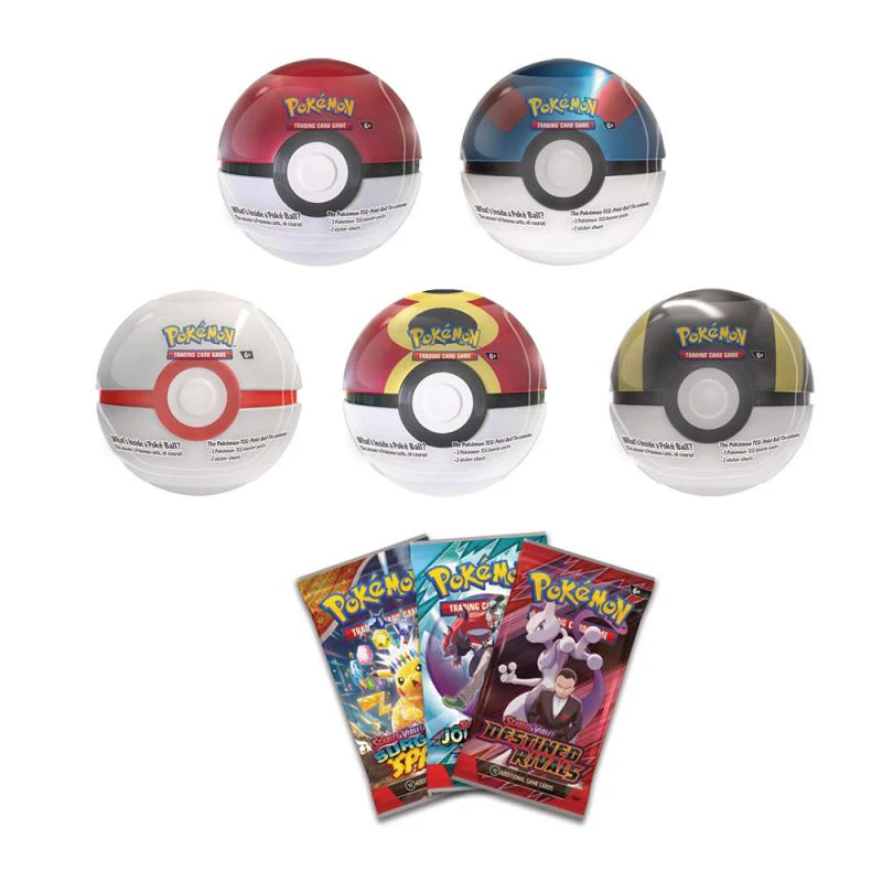 Poke Ball Tin (Winter 2025) (1 Poke Ball at Random)