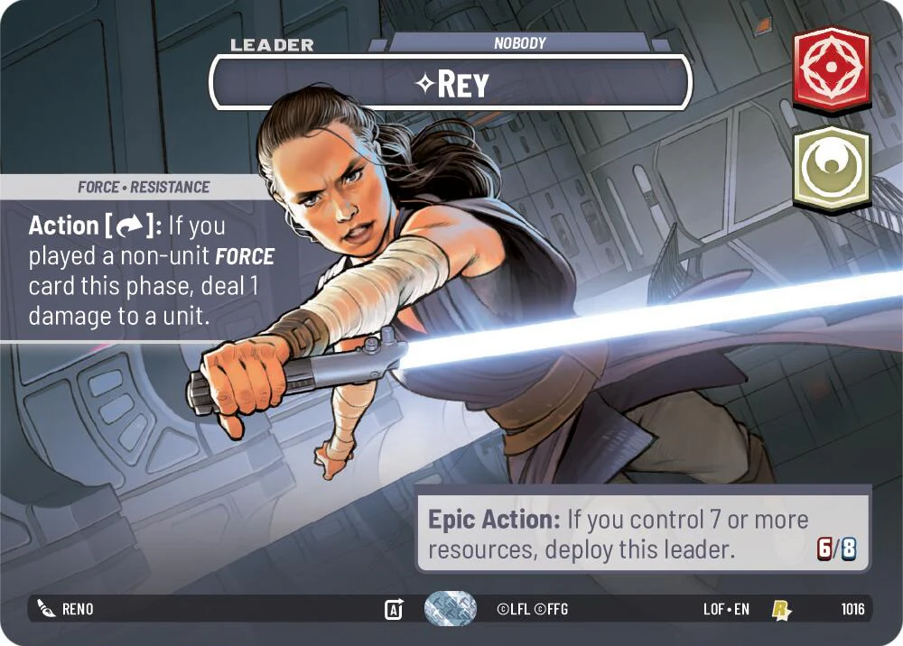 Rey (1016) - Nobody (Showcase) (1016) [Legends of the Force]