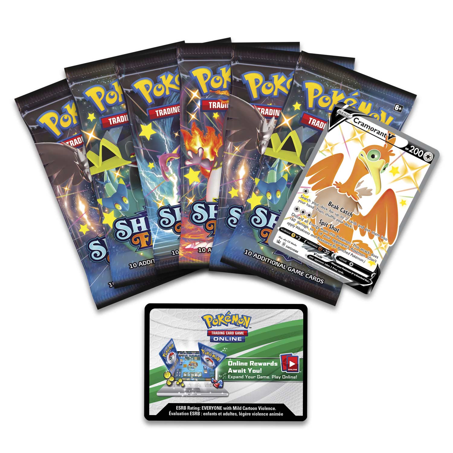 Shining Fates - Collector's Tin (Cramorant V) - Image 3
