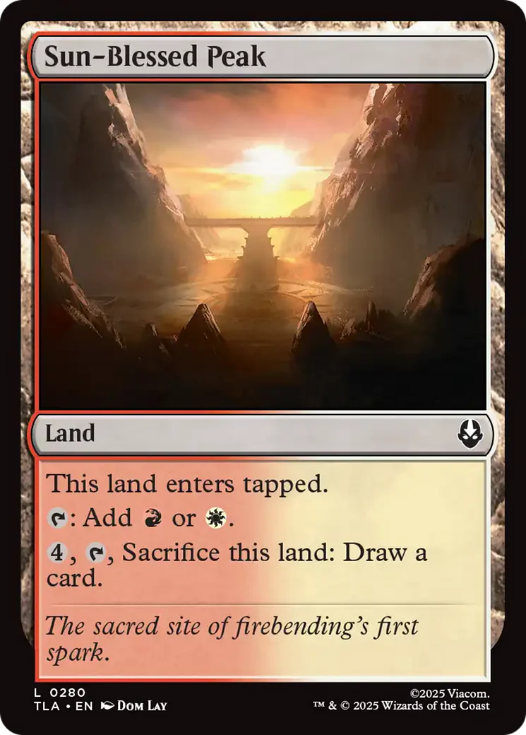 Sun-Blessed Peak [Avatar: The Last Airbender]