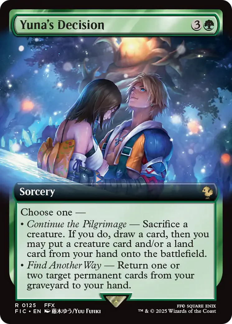 Yuna's Holy Magic - Prismatic Ending (Rainbow Foil) [Secret Lair Drop Series]